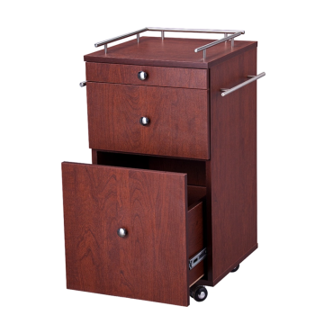 All-in-one salon tool storage cabinet