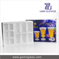 12PCS Qualität gravierte Glasschale, Weinglas GB28002ty