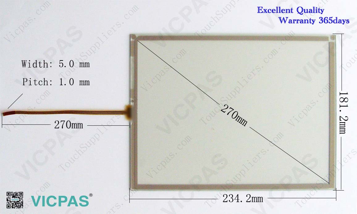 A5E00205799 KT18605 Touch screen panel repair replacement for KTP1000