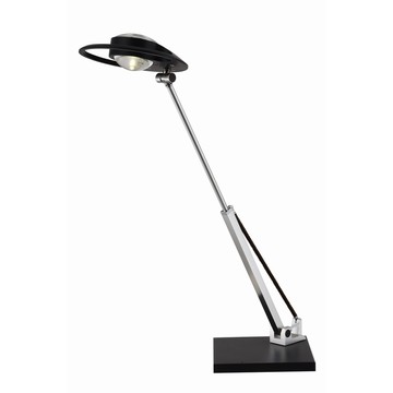 Oficina luces de escritorio negro LED 10W (855T-LED)