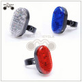 Bicycle LED projection laser light Mountain bike safety warning light New style bicycle tail light