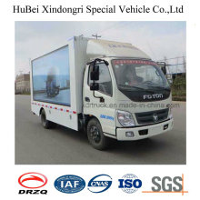 Euro4 Foton Mobile Advertising Truck with Good Quality