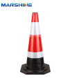 Plastikstraße Barrier Cone PVC -Verkehrskegel