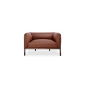 Siena Leather Straight Sofa