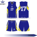 Jerseys de práctica de baloncesto de tela de malla transpirable