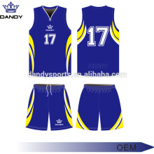 Maillots d&#39;entraînement de basket-ball en tissu maillé respirant