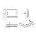 Radar detection Barrier Gate Sensor