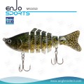 Angler Select Multi Jointed Fischen Leben-wie Köder Bass Köder Swimbait Shallow Angelgerät Angelköder (MS1010)