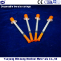 Disposable 1cc Insulin Syringes 0.5cc Insulin Syringes 0.3cc Insulin Syringes (ENK-YDS-059)