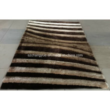 Polyester Modern Shaggy Carpets avec effets 3D