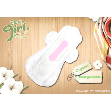 Feminine comfort bio sanitary pads for women