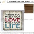 Distressed Wood Hanging /Art Minds Wood Plaques