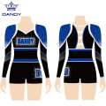 Uniformes de cheer croisés personnalisés