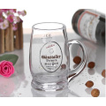 Handgefertigte Man Blow Beer Glass Cup mit Griff