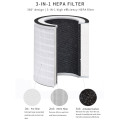 Air purifier 360 degree cleaning home air