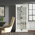 White Style Household Display Storage Cabinets