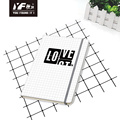 Benutzerdefiniertes Word -Stil Stationery Notebook mit elastischen Gurttagebuch