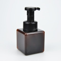 250ml 500ml Amber Clear Green Hand Soap vazio Pet SQURE BOMBA BOMBA BOMBRA BLACK BLACK