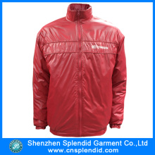 Chaquetas rojas vendedoras calientes del paño grueso y suave del diseño de la fábrica de China para el adulto