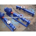 Single screw pump machine no block screw sewage pump