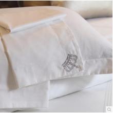 Canasin 5 Star Hotel Jacquard Hotel Linen 100% Cotton White