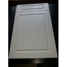 Puerta de gabinete de cocina de PVC, puerta de gabinete de MDF