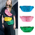 Festival Travel Hip-Hop Clear PVC Waterproof Waist Bags