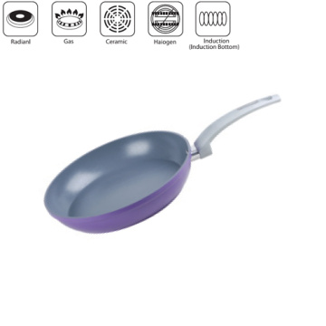 Aluminium Forged Flat Fry Pan