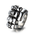 US hot sale Locomotive boyfriend fist skull ring