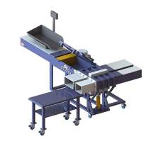 Cleaning Rags bagging machine