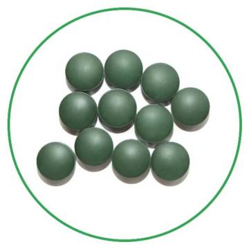 Superfood Bio-Chlorella-Tablette mit hoher Qualität