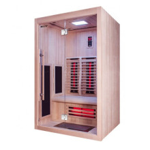 Beste Sauna -Unternehmen 2 Person traditioneller trockener Sauna -Raum mit Massage