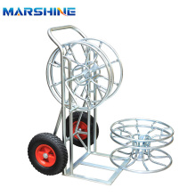 Zinc Plated Skeleton Reel Stand and Trolley