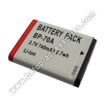 Appareil photo Samsung batterie BP-70 a