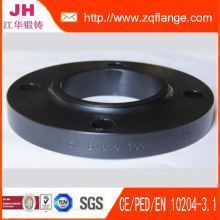 Flanges planas soldadas em tubos Pn16-En1092-1-DIN2502