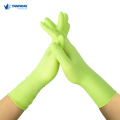 Blue biodégradable grands gants en nitrile