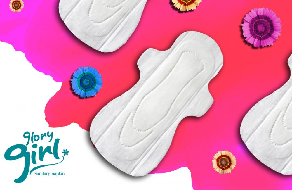 Hygiene products 100% cotton sanitary napkin brands