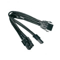 Individualy Sleeved 8pin a 6 + 2 pinos cabo de fio elétrico PCI-E