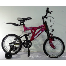 Bicicleta de montaña completa de los niños de la suspensión MTB de 16 "(FP-KDB-SM301)