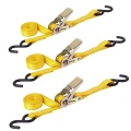 rathcet tie down strap S hook cargo lashing