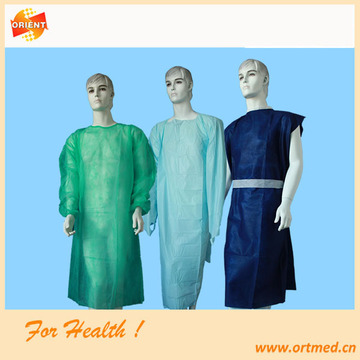 Disposable sterile surgical gown, Exam gown