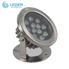 Luz LED para piscina de acero inoxidable resistente al agua 12W LEDER