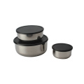 Stainless Steel Salad Bowl Set For 3pcs