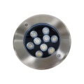 Luzes mini led para escadas externas embutidas em aço inoxidável