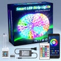 Tira de luz LED inteligente 5050 Bluetooth