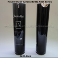50ml schwarz runde Form Acryl Airless Presse Flasche