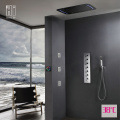 HIDEEP Wall Mounted Led Shower Faucet Set