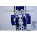 Factory Wholesale New Design Glass Water Pipe Smoking Pipe with Gears Perc