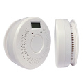 Portable Smoke and Carbon Monoxide Smoke Co Alarm Detector With Lcd Displayer For Home