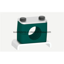 Clamp for Pipe with Angle Iron Base Plate